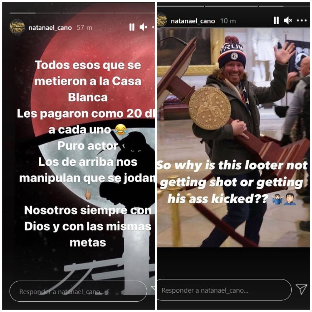 El joven cantante puso en tela de juicio que fueran verdaderos simpatizantes de Donald Trump, pues cree que les pagaron para unirse a la manifestación.