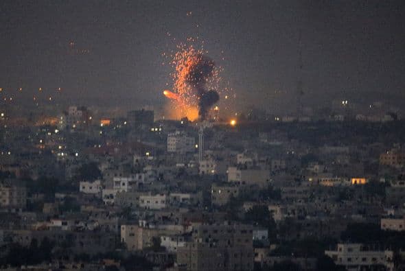 El Ejército israelí indicó en un comunicado que ha alcanzado a un "terrorista de Hamas" en el norte de la franja de Gaza.
