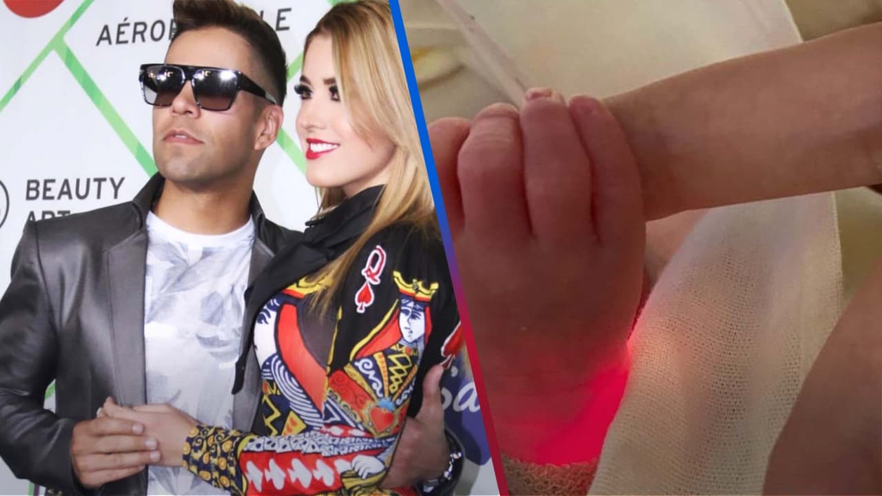 A un mes de nacido, bebé de Emir Pabón sigue hospitalizado y en una incubadora