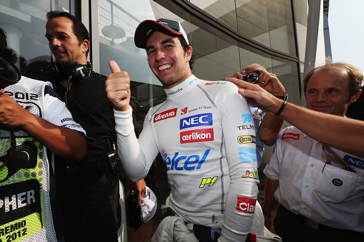 En el Gran Premio de Canadá de 2012 el mexicano de nuevo se ubicó dentro de los mejores al finalizar tercero.