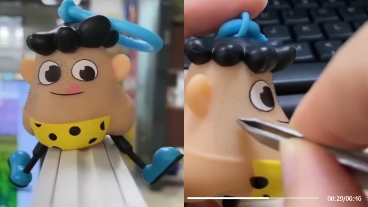 Muñeco antiestrés.