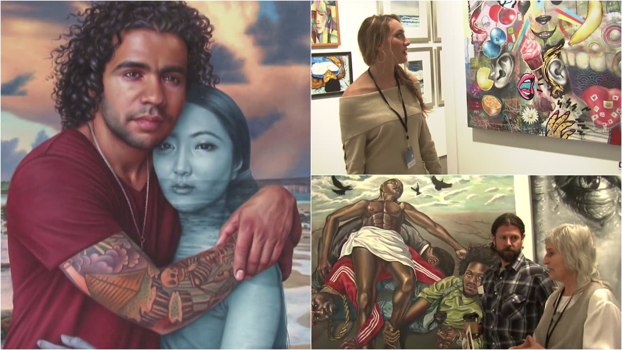 México, Chile y Argentina son algunos de los países representados en esta vigesimocuarta versión. Más de 130 galerías de diversas partes del mundo exhiben sus mejores obras de arte en el Centro de Convenciones de Los Ángeles. 
<a href="http://uni.vi/KwhI101sj86" target="_blank">Regresa el LA Art Show, el evento estará disponible al público hasta el próximo 27 de enero.</a>