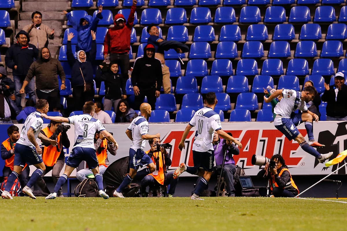Puebla suma su segunda victoria consecutiva en el Estadio Cuauhtémoc y con 10 puntos se acerca a la zona de Liguilla.
