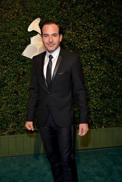 Carlos Calderón nunca falta en las alfombras.