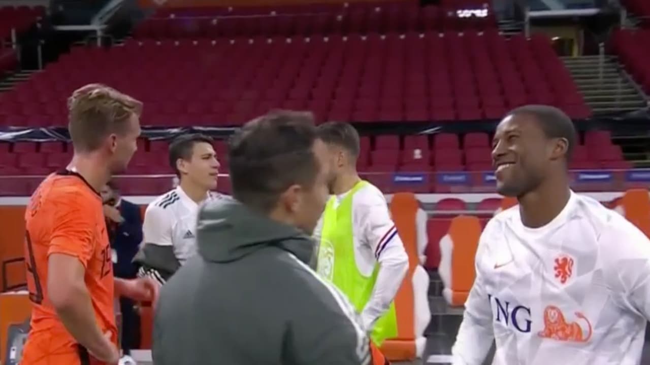 En el Holanda-México se olvidan del COVID-19 e intercambian jerseys