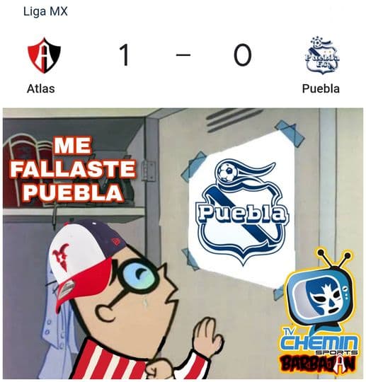 Con las derrotas de Cruz Azul y Puebla, los memes regresa y más chistosos que nunca.