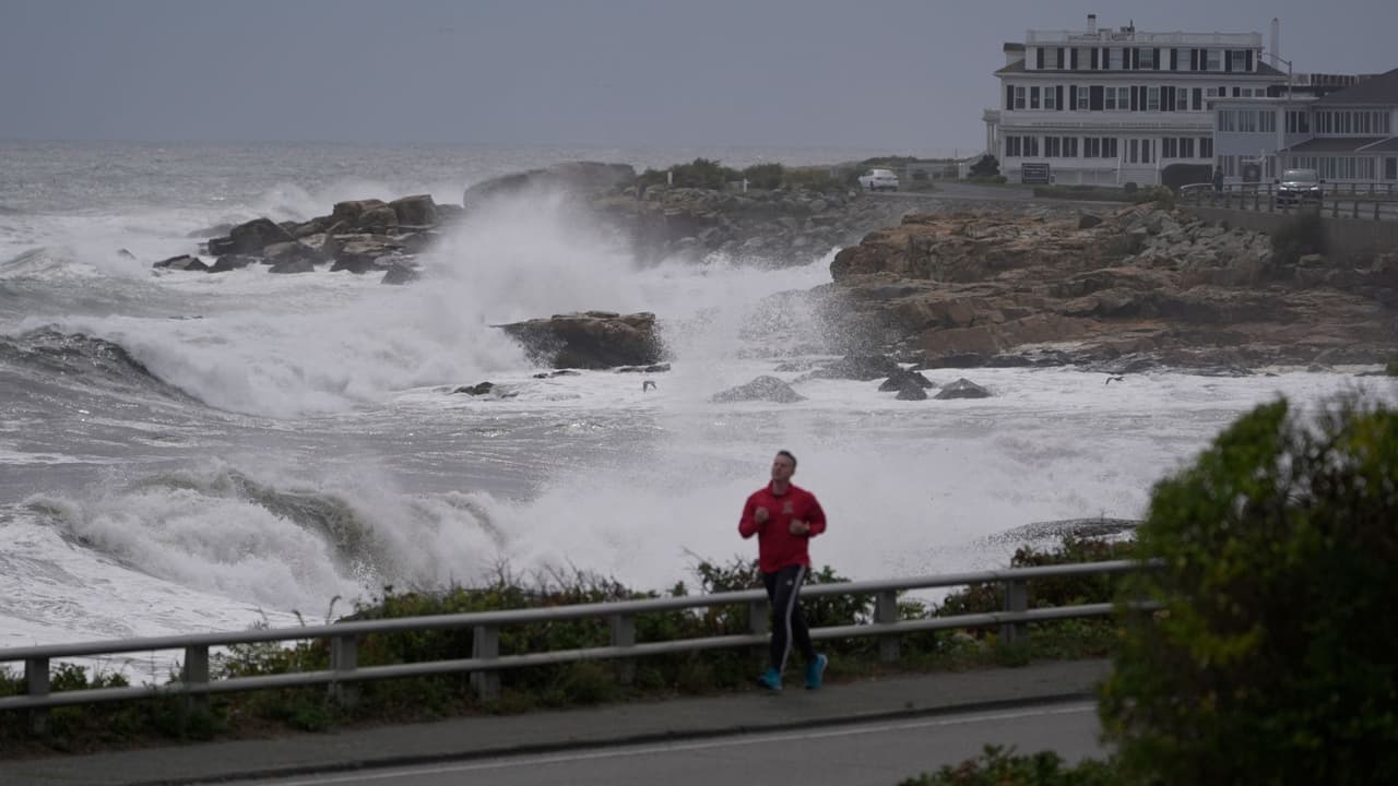 40 millones de personas bajo amenaza por un potente nor'easter con severas lluvias, inundaciones y fuertes vientos