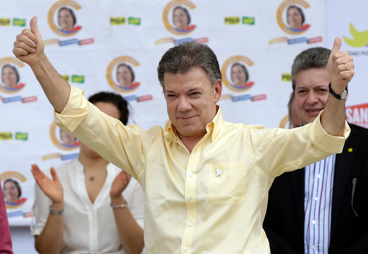 La campaña de reelección del presidente colombiano Juan Manuel Santos se vio envuelta en el escándalo de sobornos de Odebrecht.