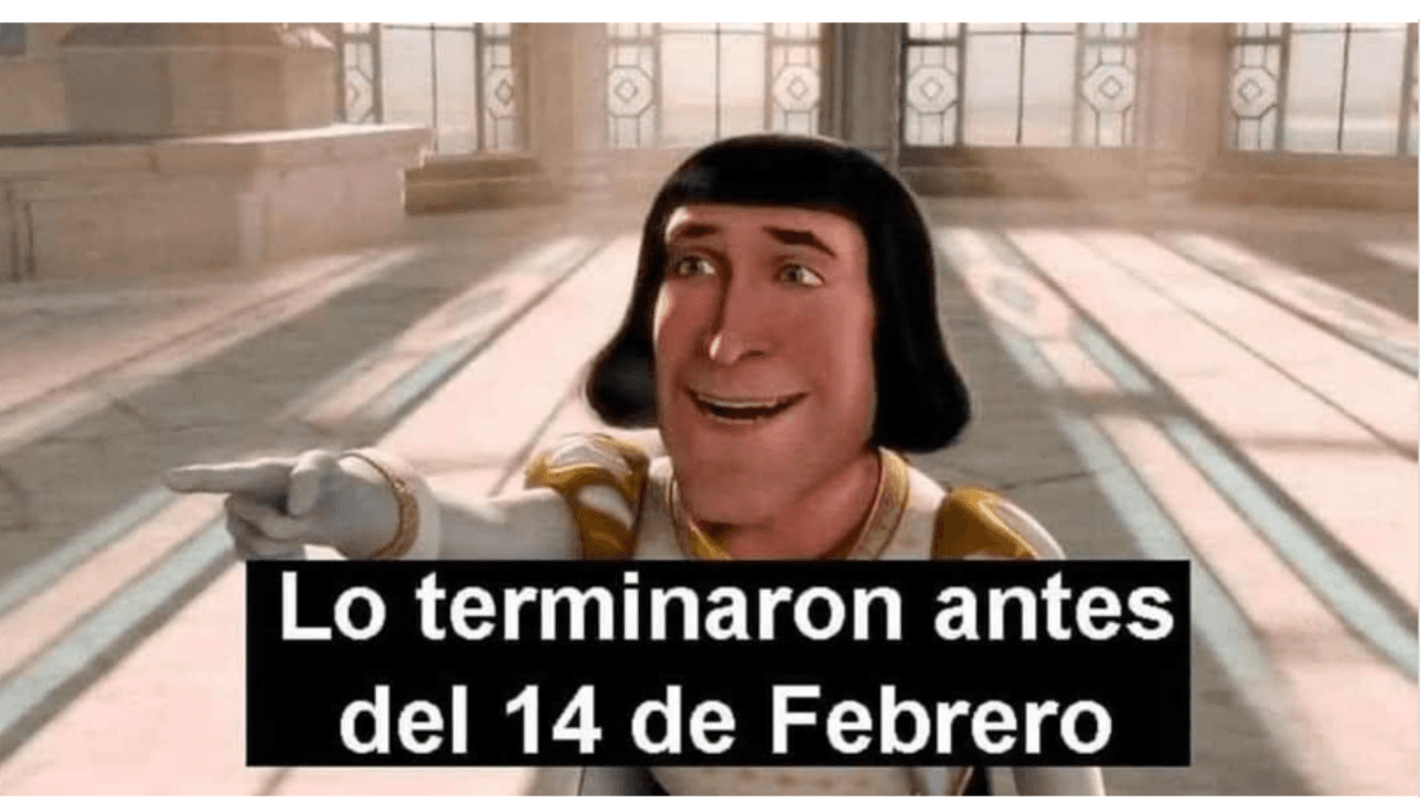 Con memes, redes sociales celebran el Día de San Valentín.