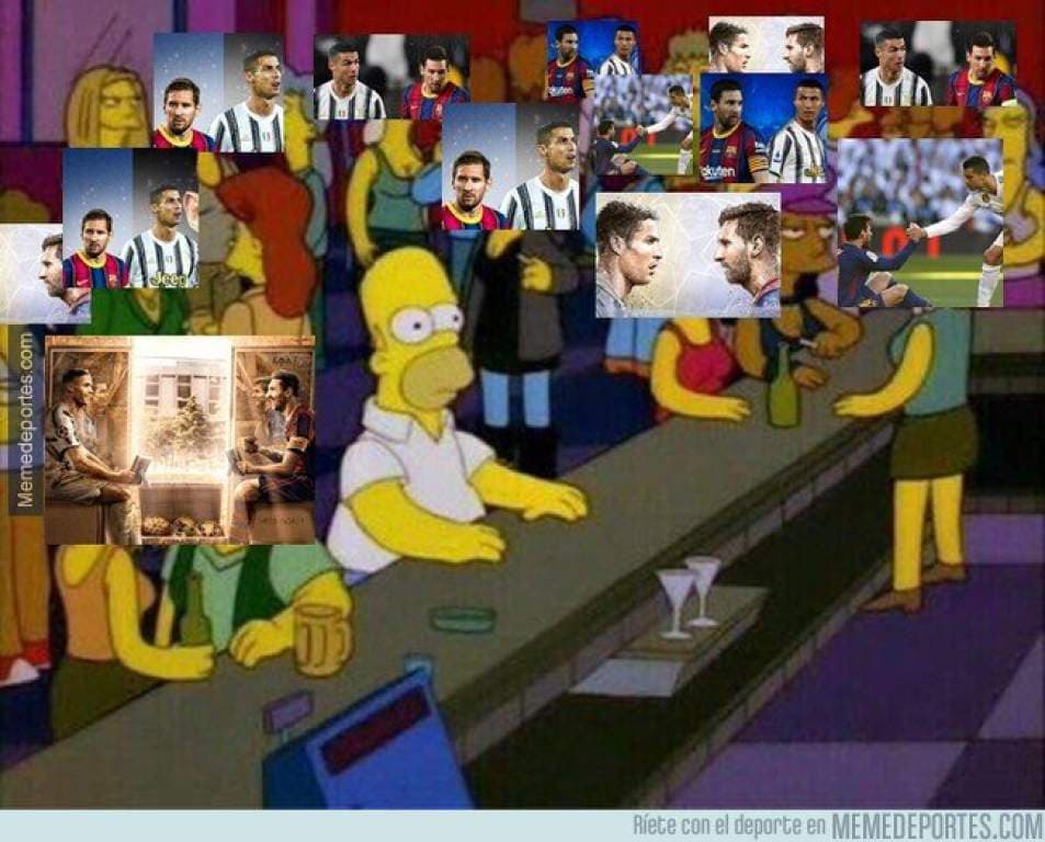 Juventus y los memes apalearon al Barcelona | Llegaron las mejores reacciones de redes sociales con Cristiano Ronaldo y Messi como protagonistas.