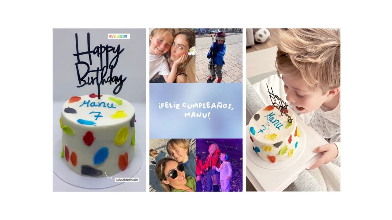 Anahí debutó en la maternidad el 17 de enero de 2017 con el nacimiento de Manuel.