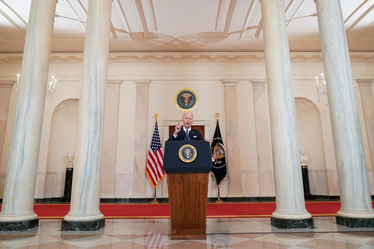 Joe Biden habló la tarde de este viernes desde la Casa Blanca tras la decisión de la Corte Suprema.