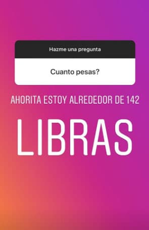 La ganadora de Nuestra Belleza Latina 2010 decidió compartir su peso con sus seguidores. Ahora que regresa a entrenar los fanáticos se darán cuenta de sus avances, seguro los inspirará a ponerse en forma.