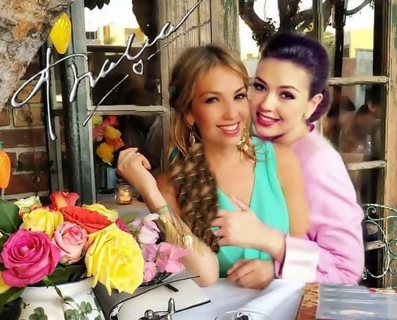 En unos días Thalía llegará a los 44 años, pero mientras ella ya se adelantó a las celebraciones y está de lo más contenta.