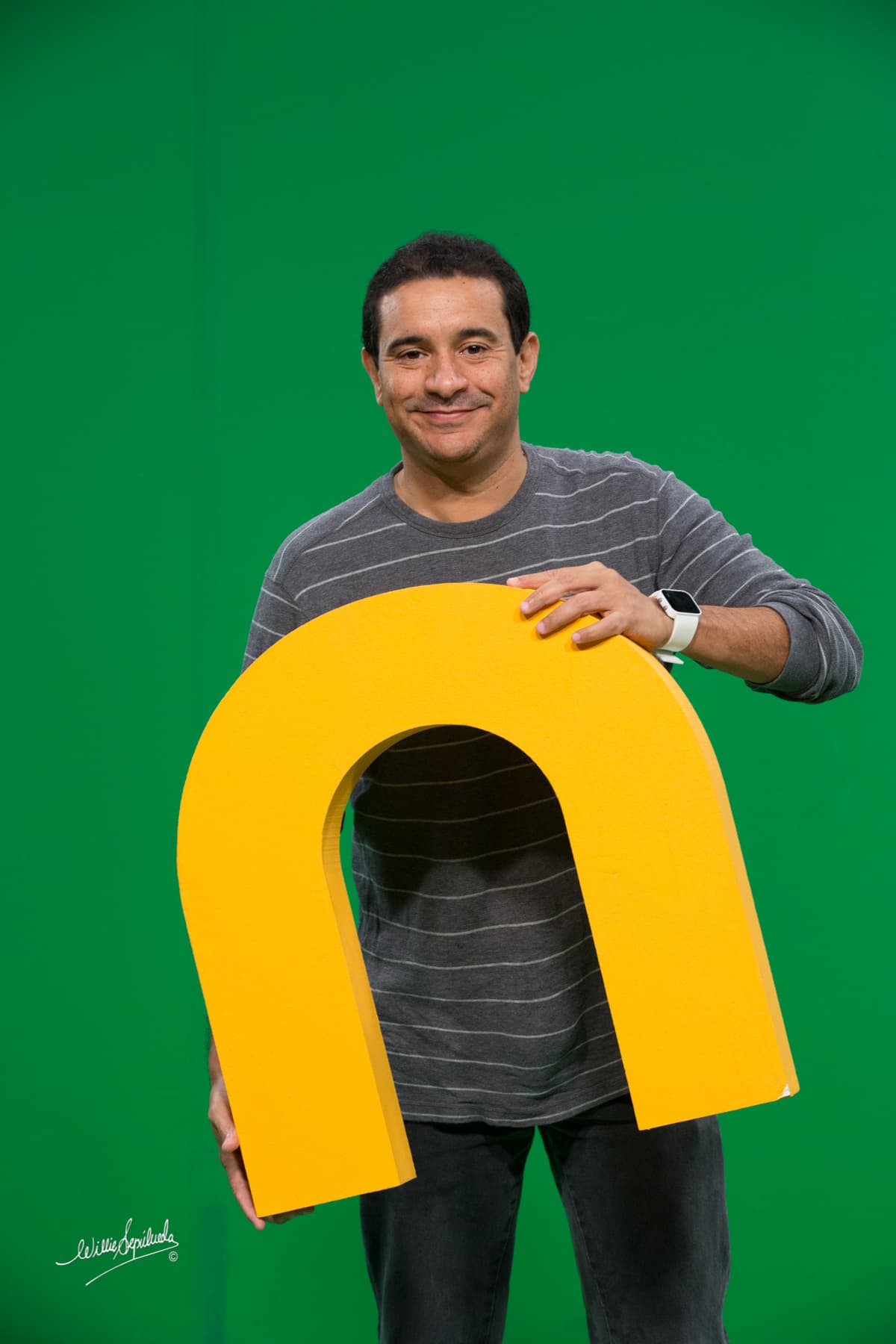 Empleados y talentos de Univision Puerto Rico formaron parte de la campaña.