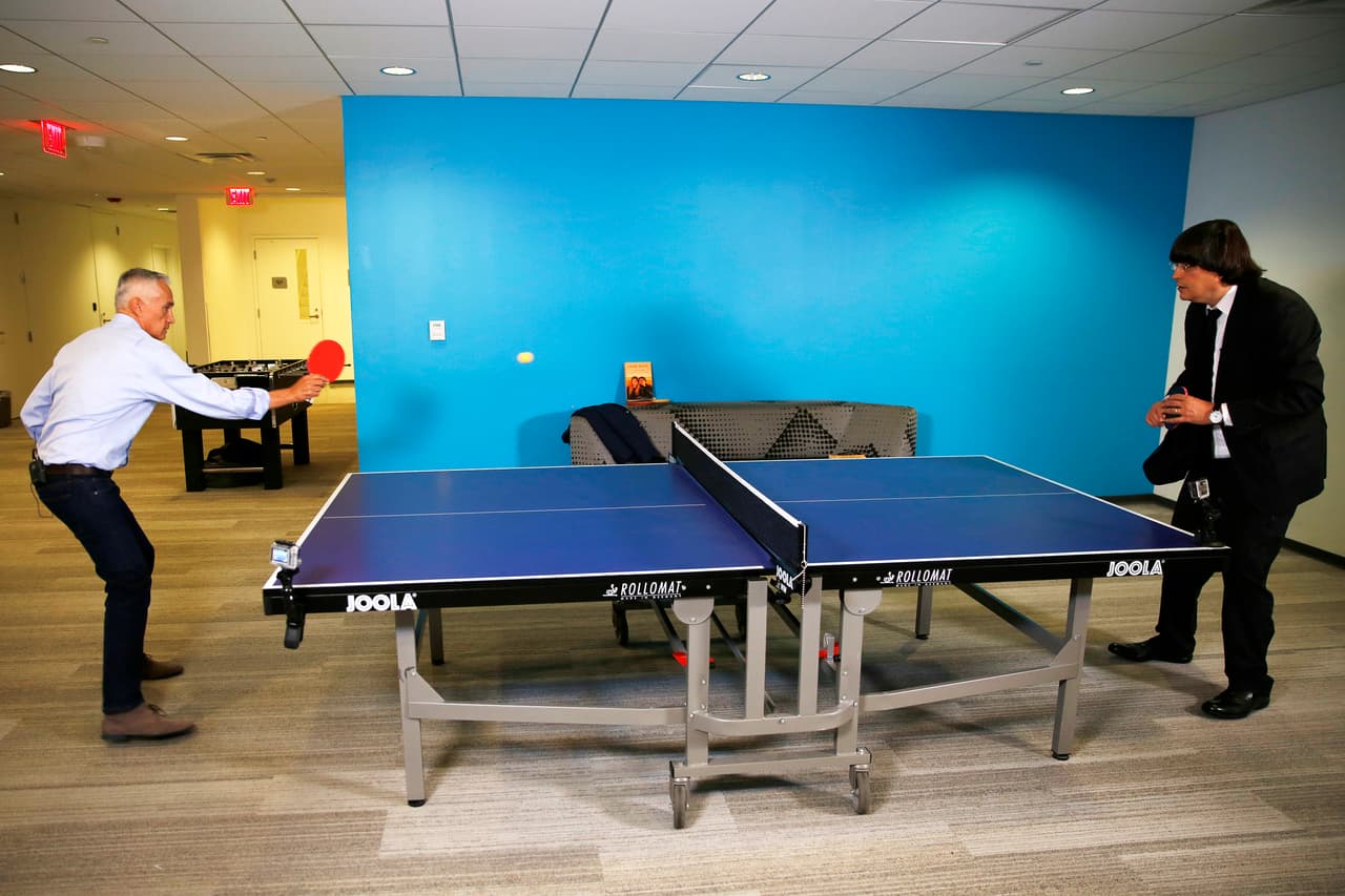 Y así comenzó el partido.