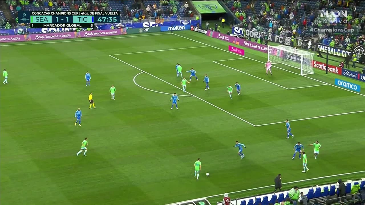 ¡GOL!  anota para Seattle Sounders FC. Danny Musovski