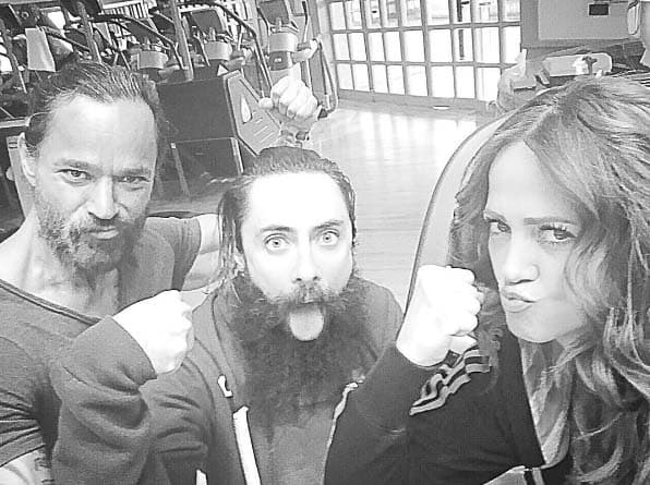 Andrea tuvo un entrenamiento muy duro con Jay De La Cueva.