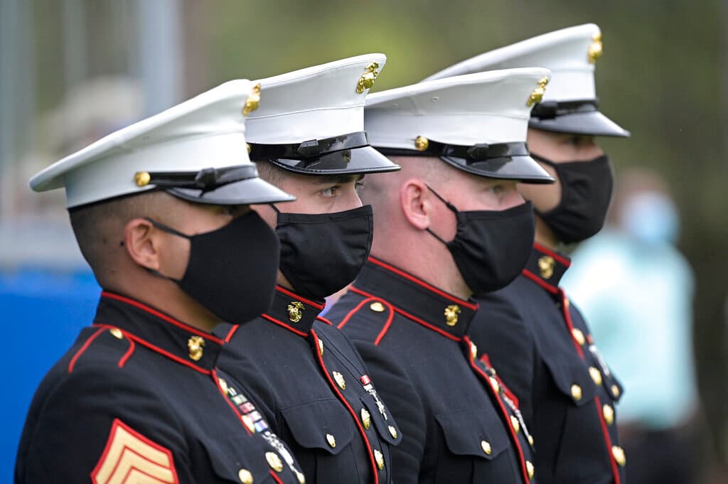 Cerca de un 40% de los marines en EEUU se ha negado a vacunarse contra el covid-19, según reporte