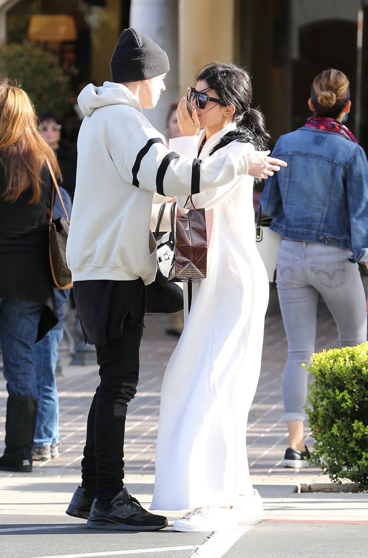 Kylie se puso emocional al despedirse.