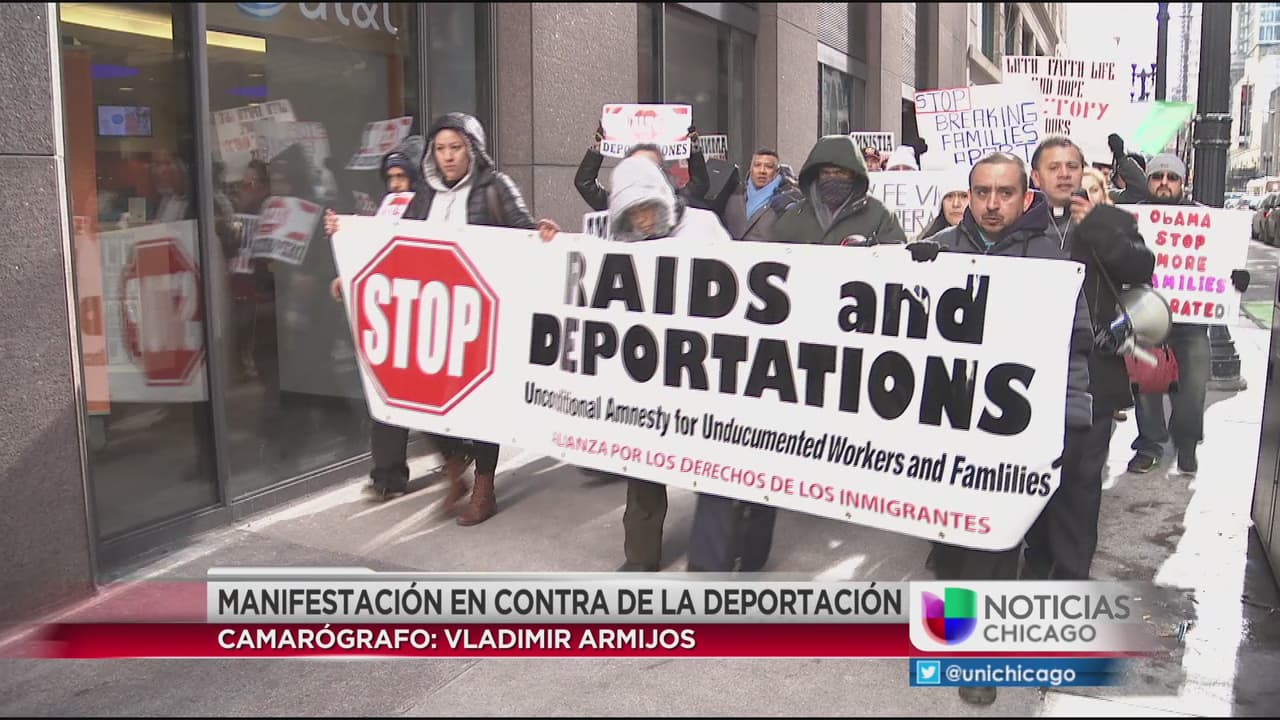 Manifestación exige fin de deportaciones