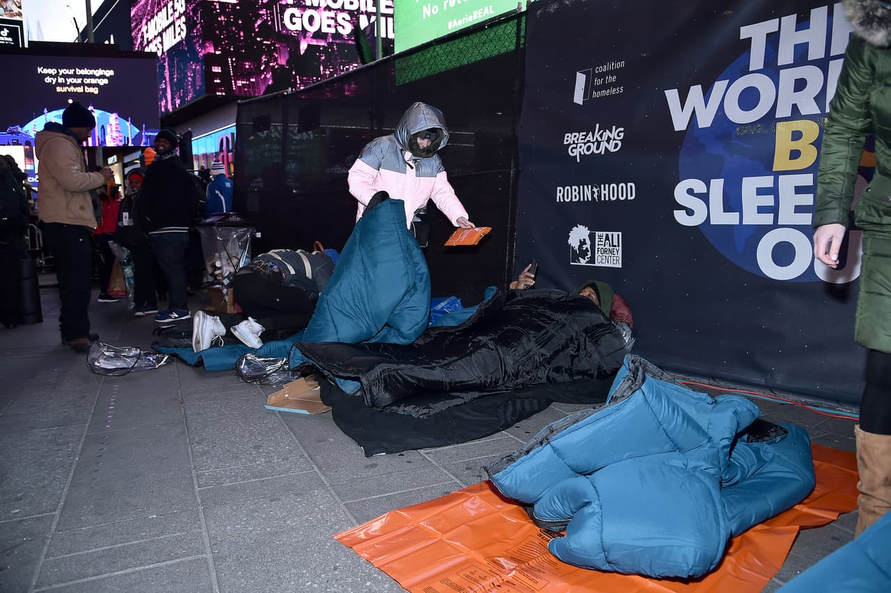 Se calcula que en la ciudad Nueva York hay 3,900 personas sin hogar