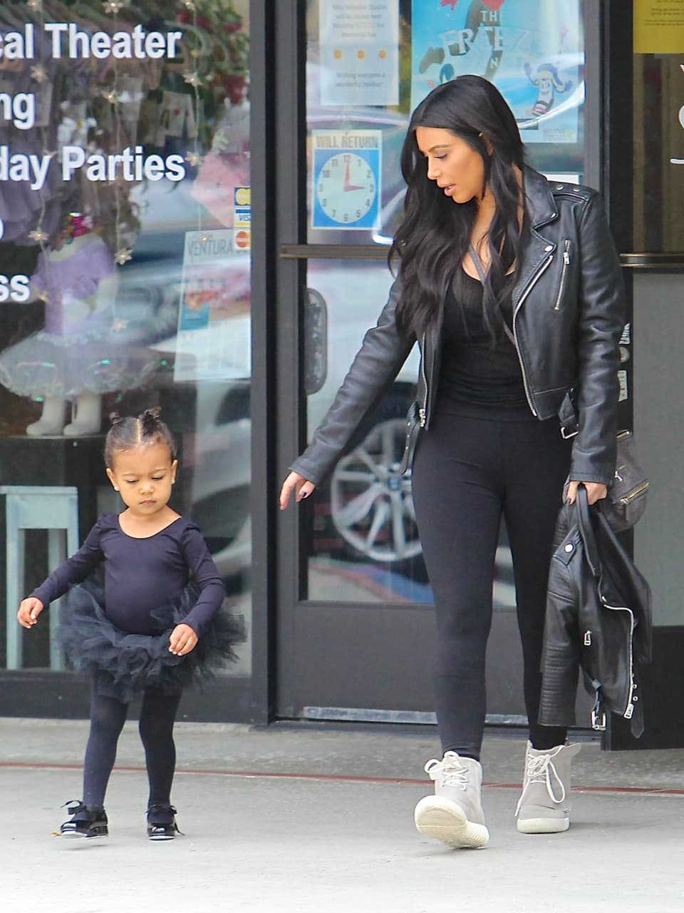 ¿Qué harás cuando tu pequeña crezca aún más, querida Kim?