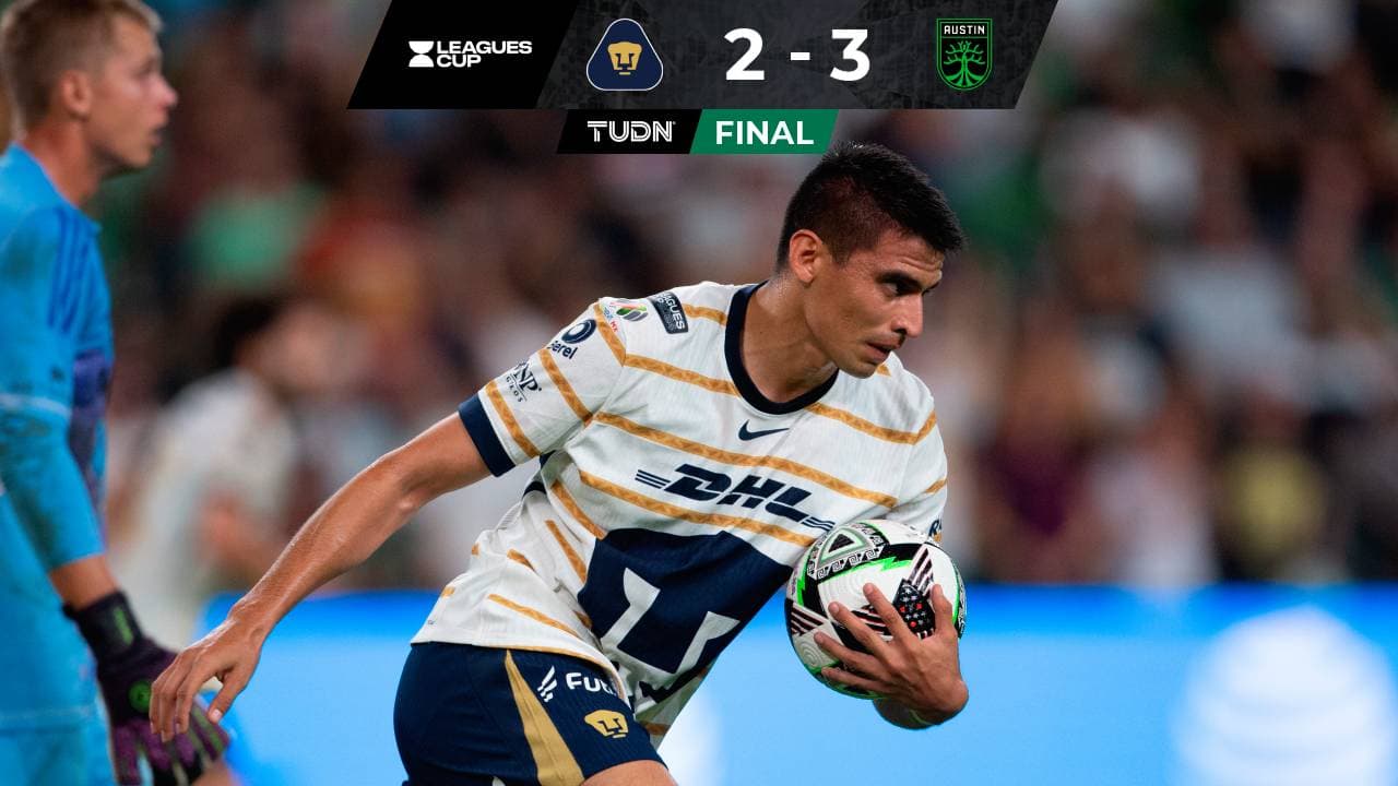 Guillermo Martínez hizo un gol y falló el del empate para Pumas