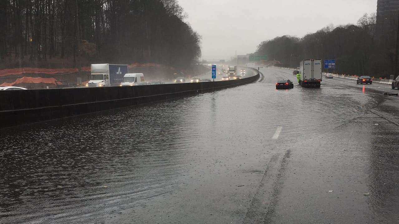 Casi un centenar de condados de Georgia bajo advertencia de inundación repentina