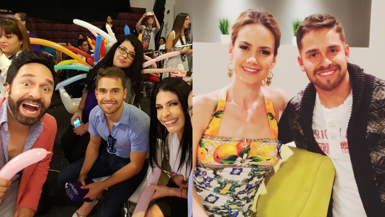 Diego solía acompañar al Papirrín a su trabajo.