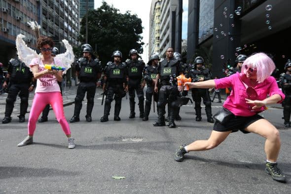 Protestas en Brasil