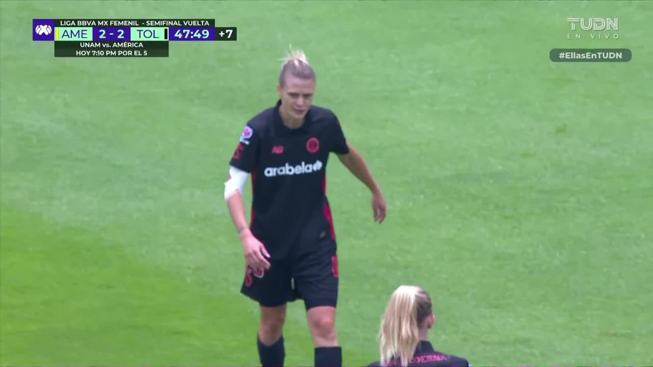 ¡Hat trick! Faustine Robert vuelve a anotar y cayó el tercer gol del Toluca