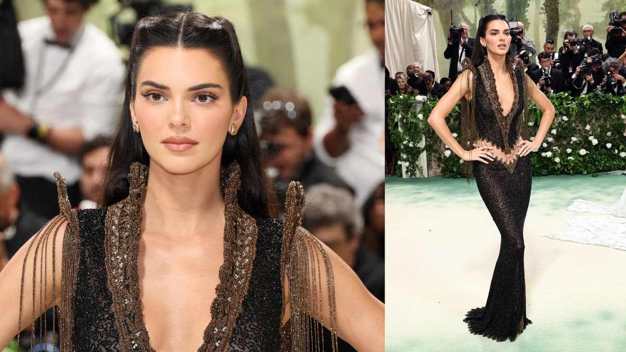 Kendall Jenner en la Met Gala 2024.