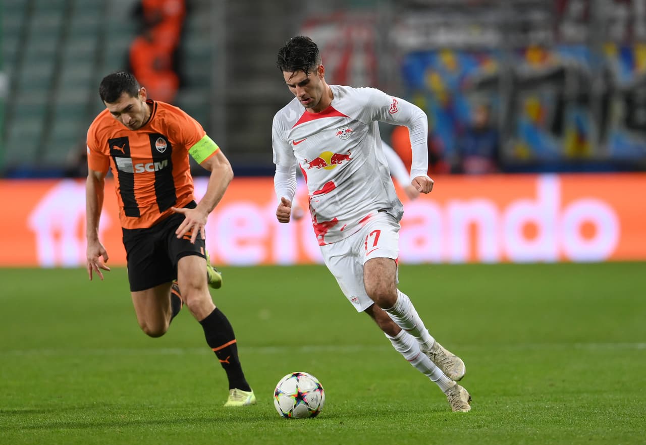 Leipzig goleó 0-4 al Shakhtar en condición de visitante en el último juego de ambos en la fase de grupos de la UEFA Champions League.