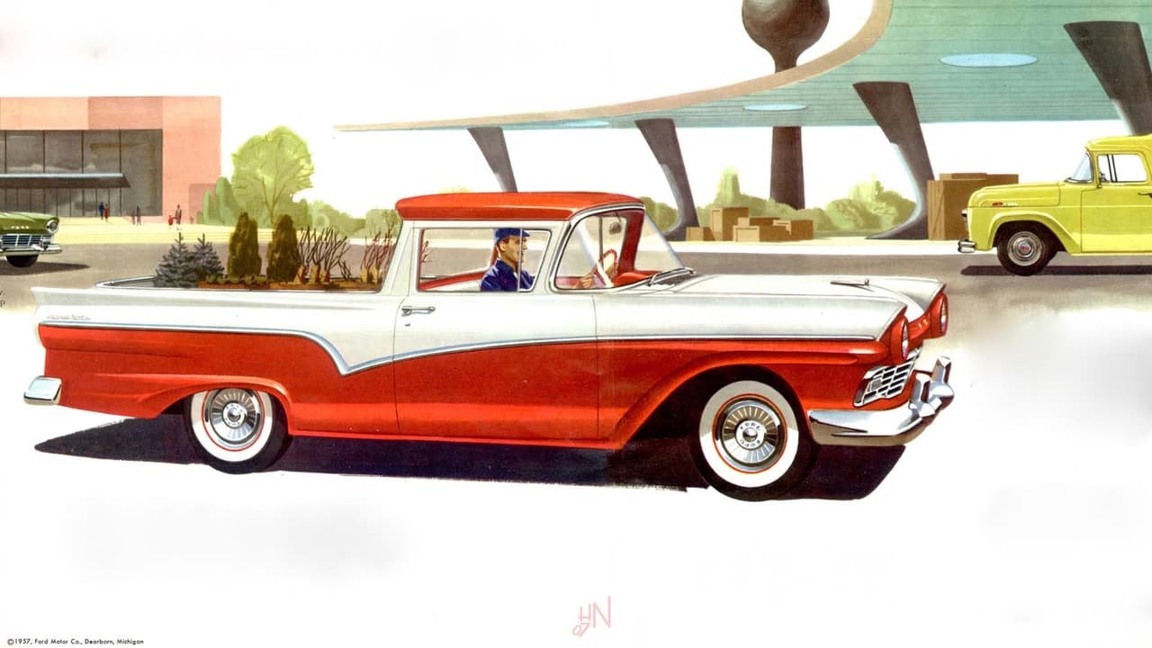 Aunque el concepto de una pickup basada en un auto de paseo fue desarrollado en 1934 por Ford en Australia como resultado de una carta escrita por una granjera que dijo necesitar un auto "para ir a la iglesia los domingos y llevar los cochinos al mercado los lunes", no fue sino hasta 1957 que en Estados Unidos se vendió el primero de estos vehículos. Se trataba de la 
<b>Ford Ranchero</b> 1957.