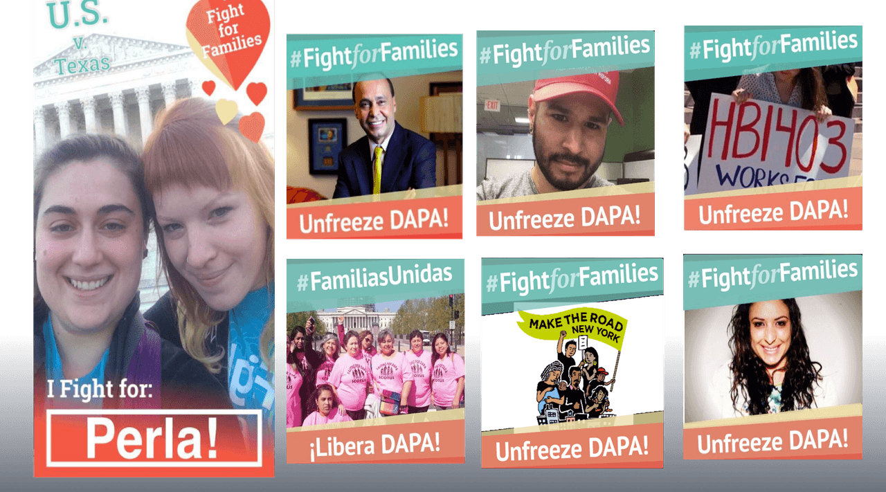 Así es como miles de hispanos cambiaron sus fotos de perfil para decir #FightForFamilies