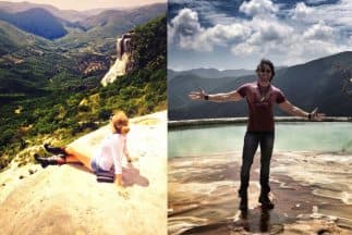Angelique Boyer y Sebastián Rulli juntitos de paseo por Oaxaca