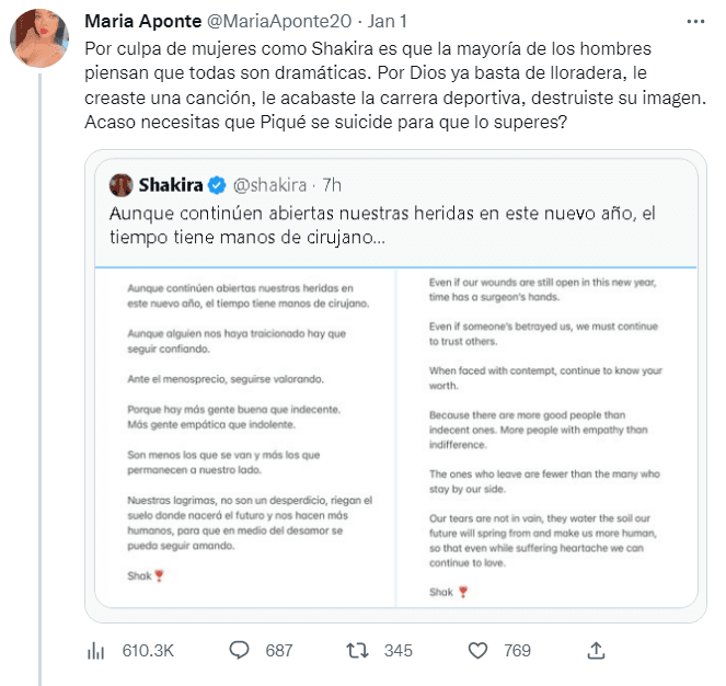María Aponte Tweet