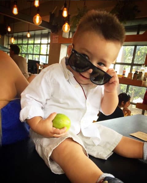 Diego D'Ornellas es uno de los hijos de los famosos consentidos en las redes sociales, y es que nadie puede negar su gran carisma.