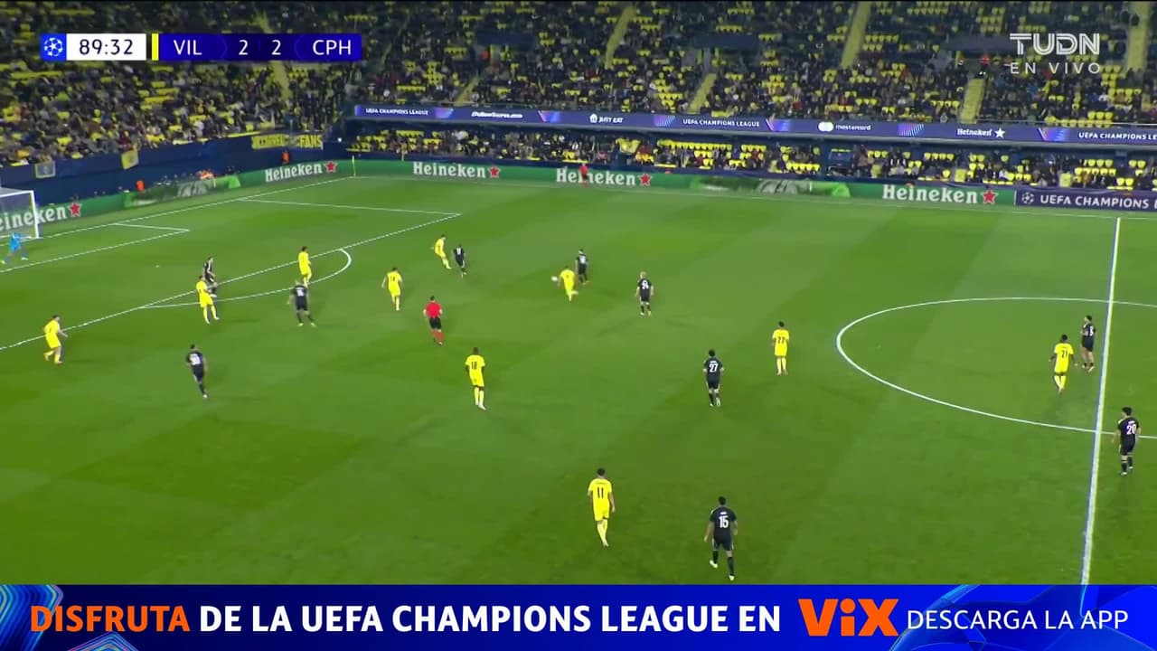 ¡Gooool del Cophenague! Cornelius les da el triunfo momentáneo al 90