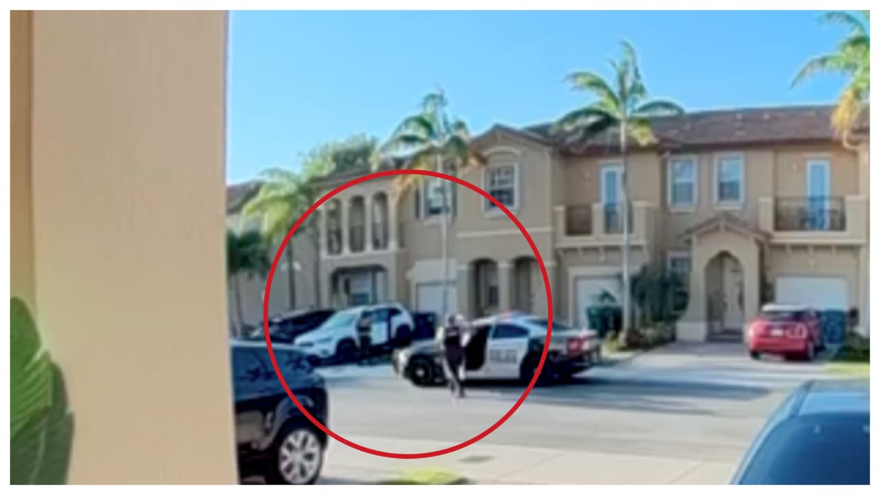 Video capta el momento en que policía de Miami-Dade dispara a hombre que estaría armado