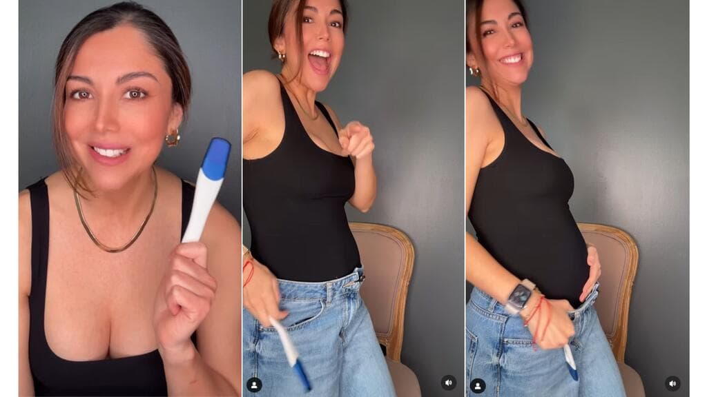 La actriz Ilean Almaguer anunció su embarazo en Instagram.