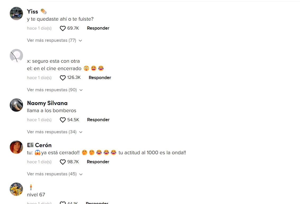 Los usuarios quedaron intrigados sobre la experiencia en el cine de Mike Sanchez