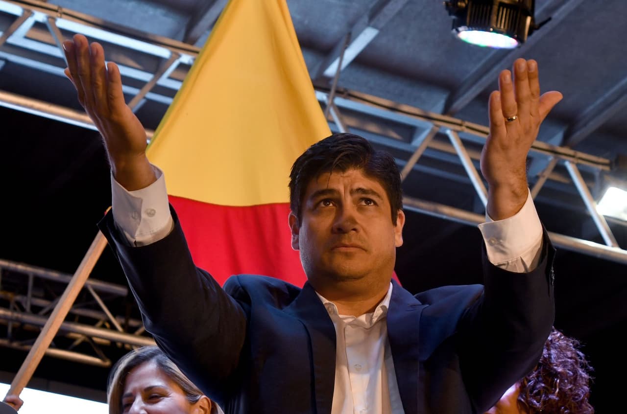 El oficialista Carlos Alvarado Quesada es electo presidente de Costa Rica 