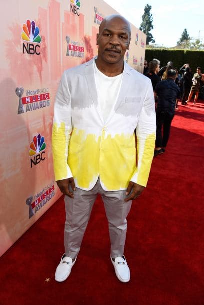 El mismísimo Mike Tyson llegó a la alfombra.