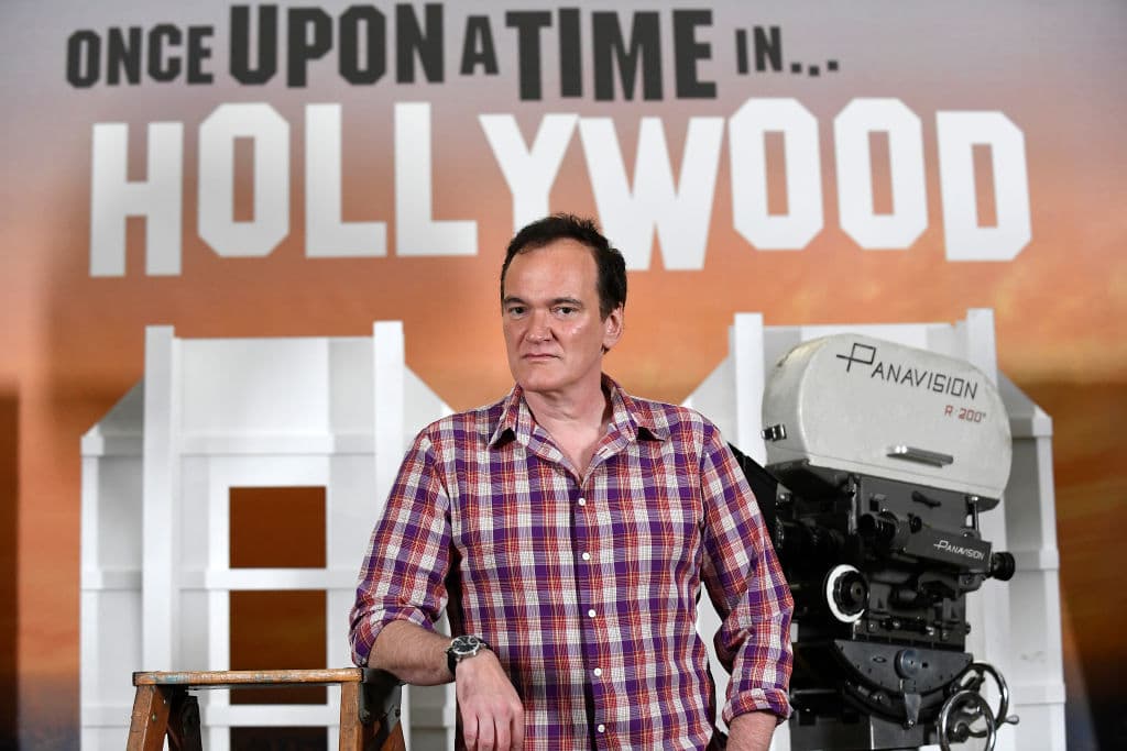 LOS ANGELES, CALIFORNIA - JULY 11: Director Quentin Tarantino attends the photo call for Columbia Pictures' "Once Upon A Time In Hollywood" at Four Seasons Hotel Los Angeles at Beverly Hills on July 11, 2019 in Los Angeles, California. (Photo by Kevork Djansezian/Getty Images)