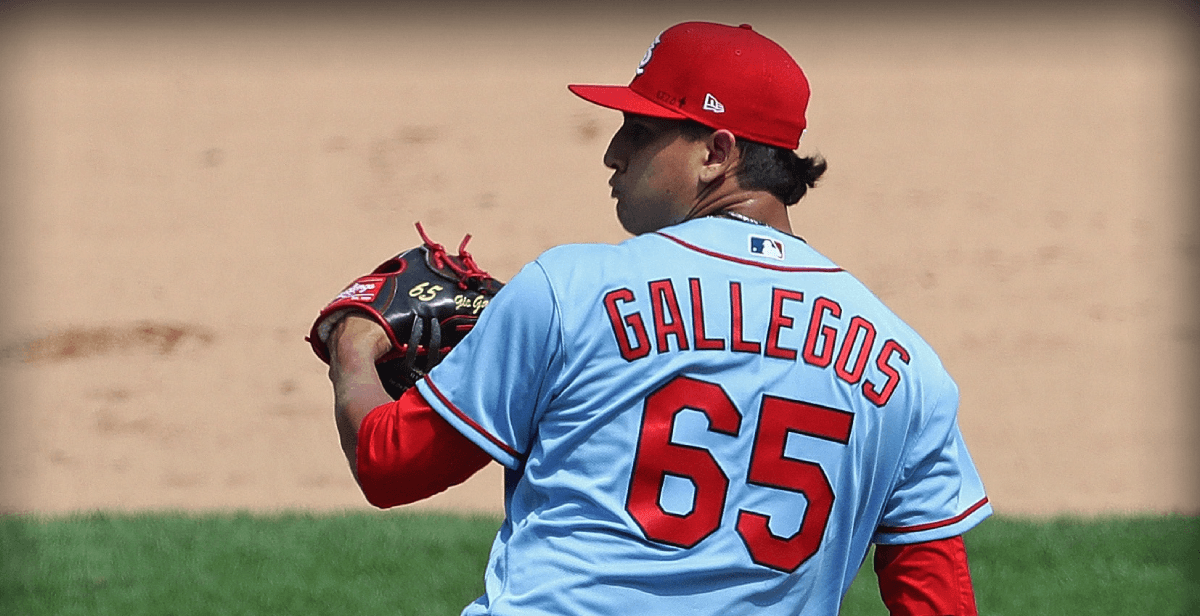 Giovanny Gallegos de los Saint Louis Cardinals está lesionado y podría volver hasta la postemporada.