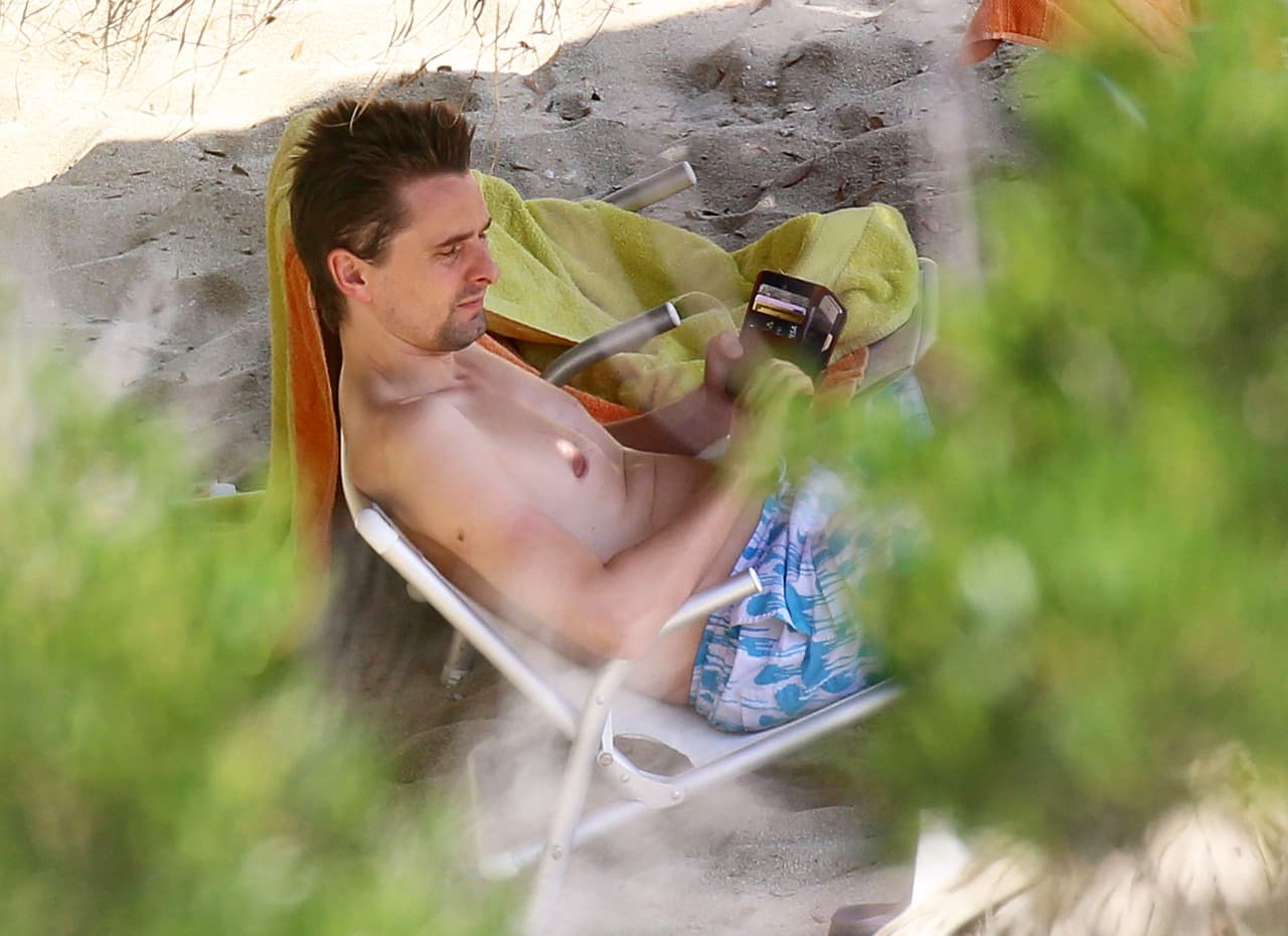 ¿Qué hacía su ex marido Matt Belamy ahí?