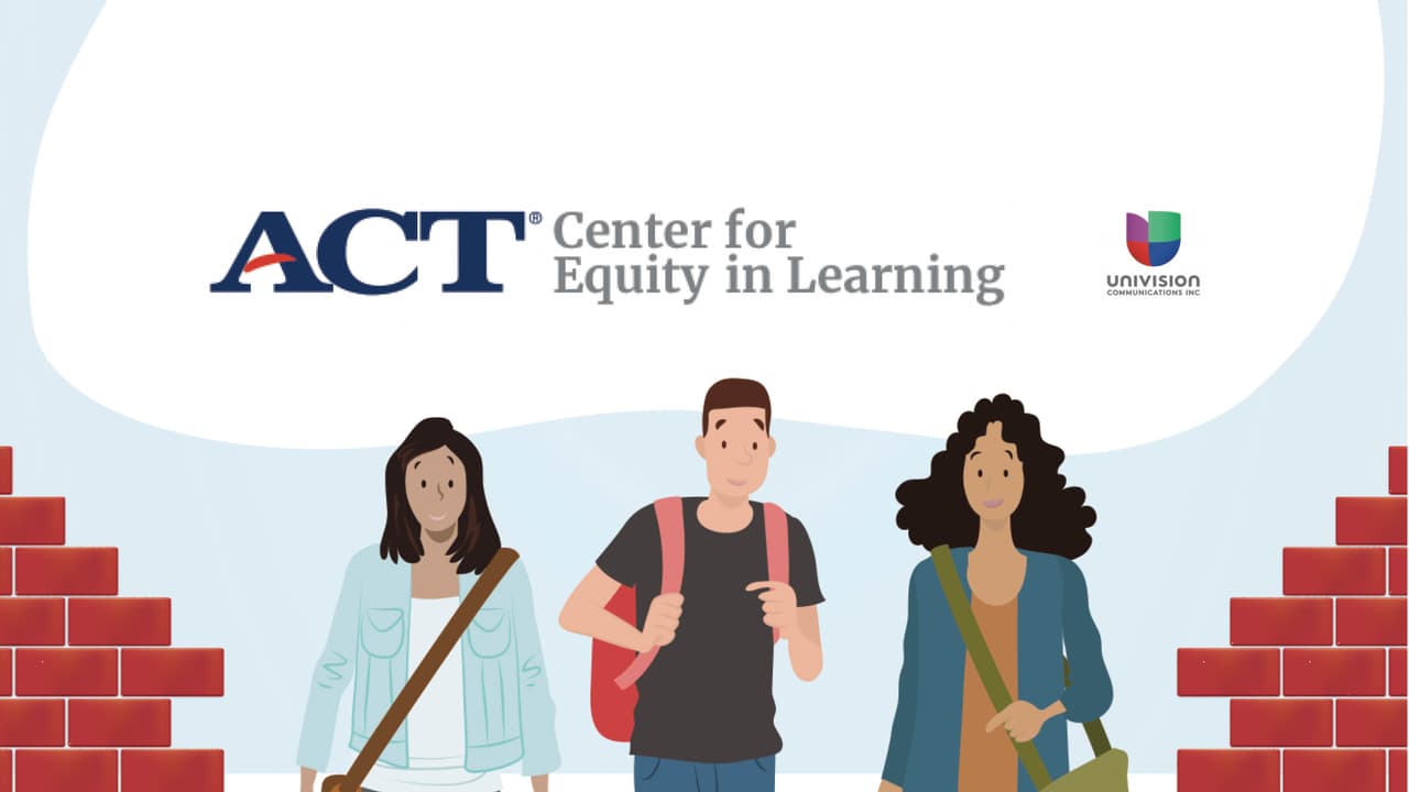 El Centro para la Equidad en el Aprendizaje de ACT y Univision se unen para investigar y apoyar a los estudiantes hispanos 
