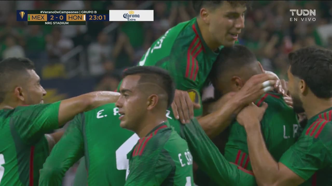 ¡On fire! Luis Romo anota doblete y sentencia el 2-0 sobre Honduras